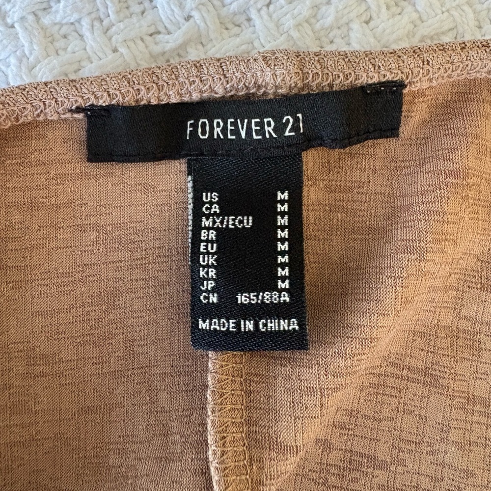 Forever 21 Brown Halter Dress - Picture 5 of 5